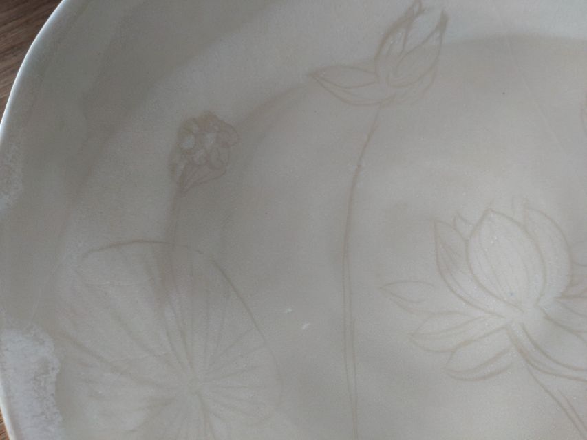 Lotosfeld - Ovale Schale